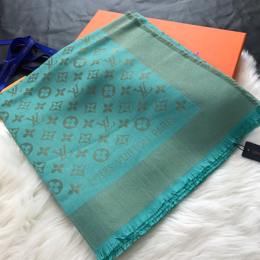Monogram Shawl 140 x 140 cm