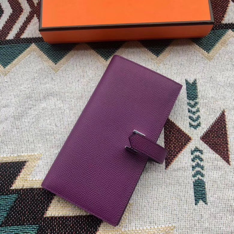 Béarn Long Wallet Epsom Leather
