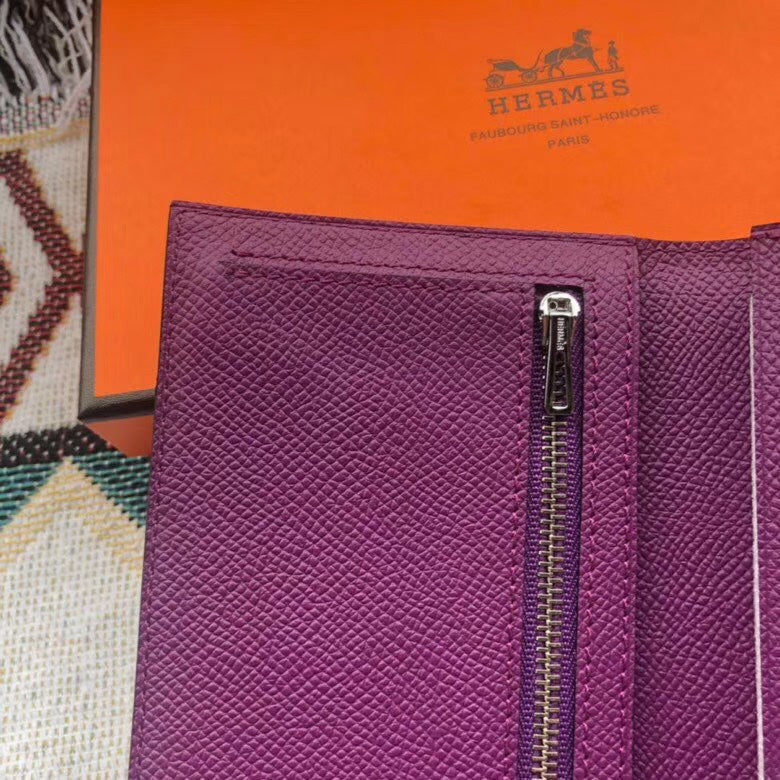 Béarn Long Wallet Epsom Leather