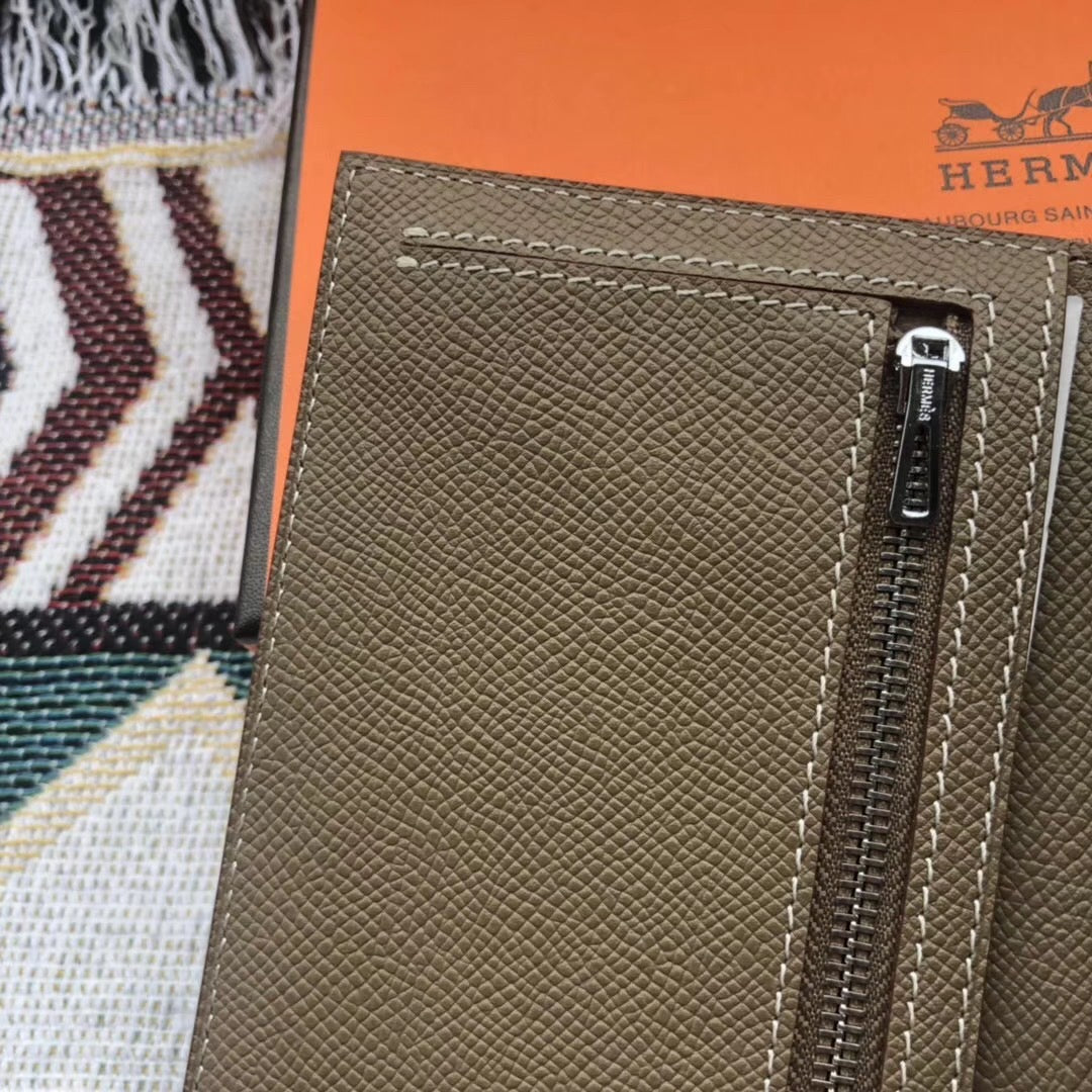 Béarn Long Wallet Epsom Leather