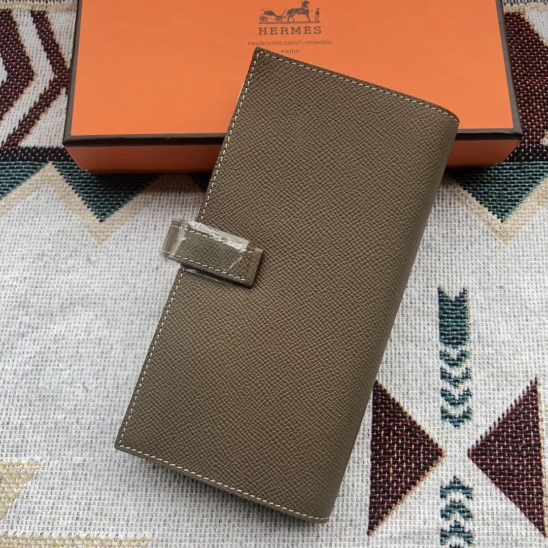 Béarn Long Wallet Epsom Leather