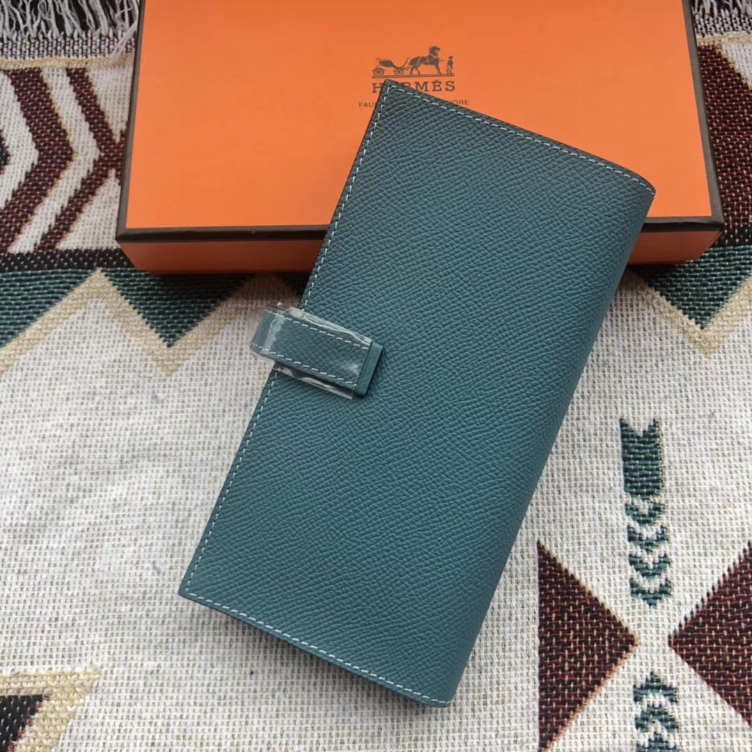 Béarn Long Wallet Epsom Leather