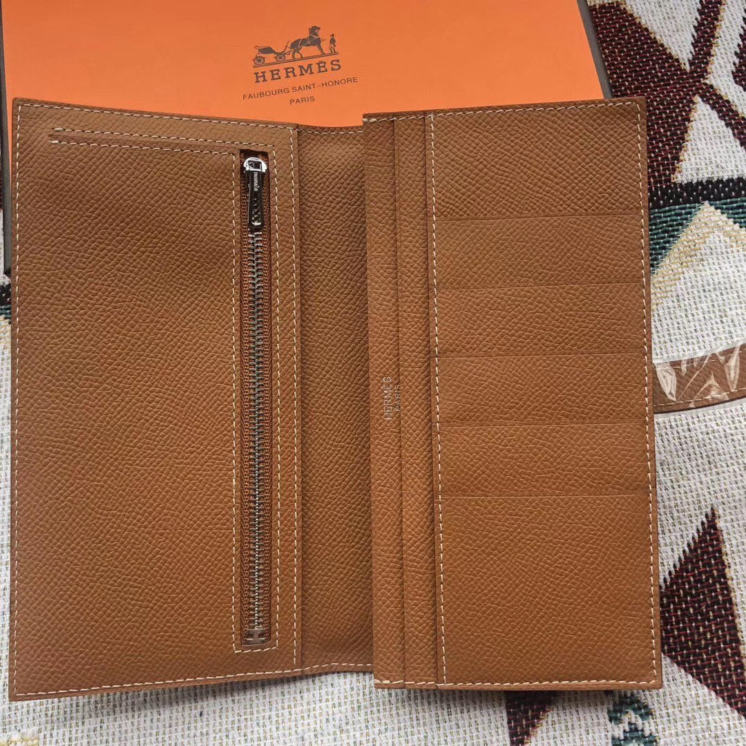 Béarn Long Wallet Epsom Leather