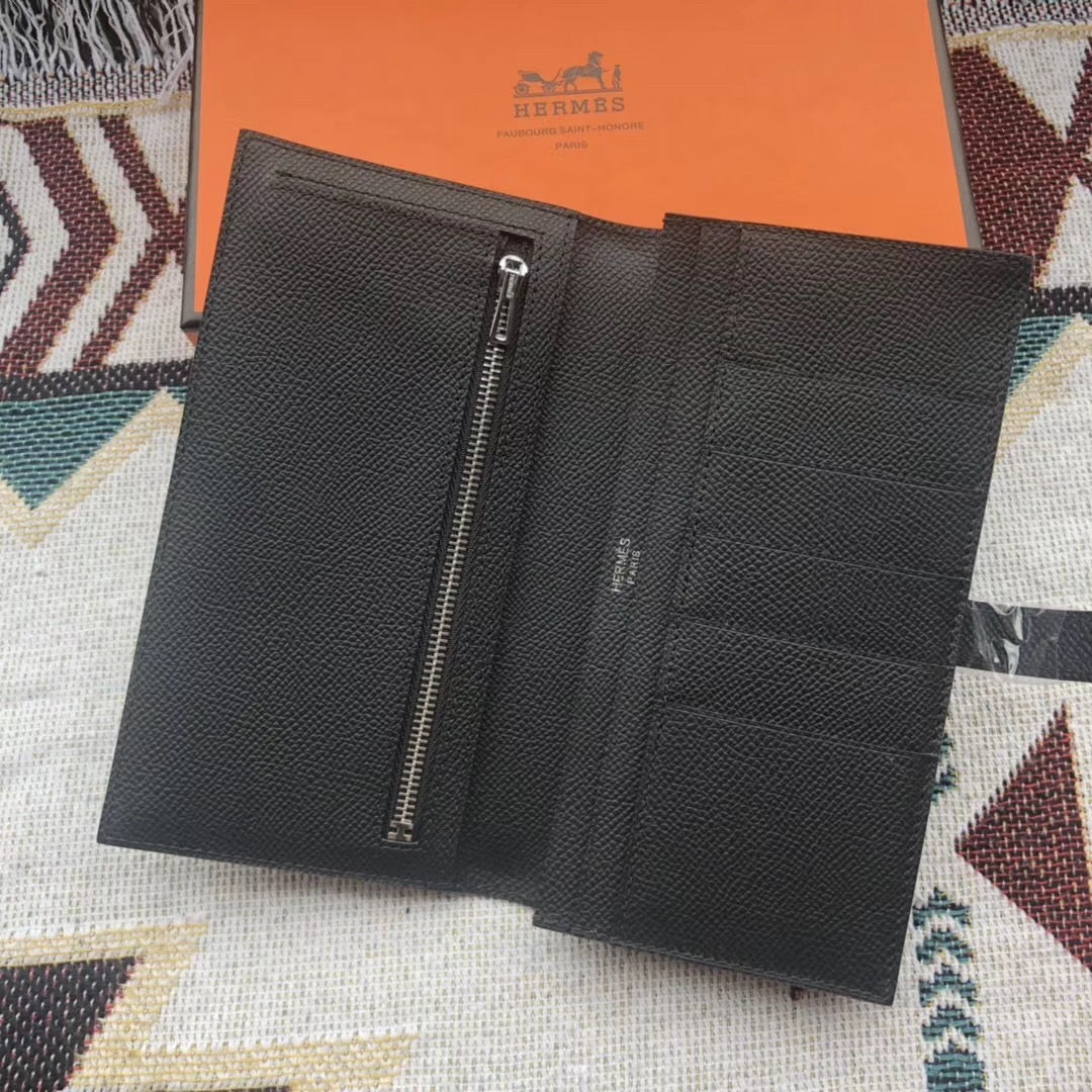 Béarn Long Wallet Epsom Leather