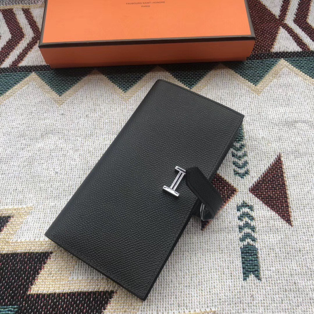 Béarn Long Wallet Epsom Leather