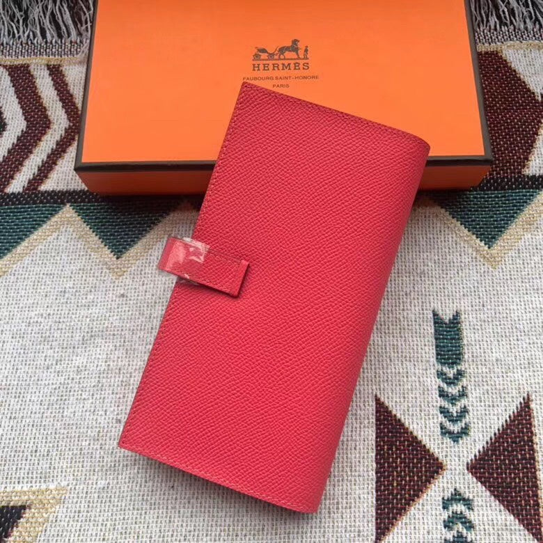 Béarn Long Wallet Epsom Leather