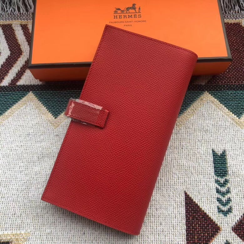 Béarn Long Wallet Epsom Leather