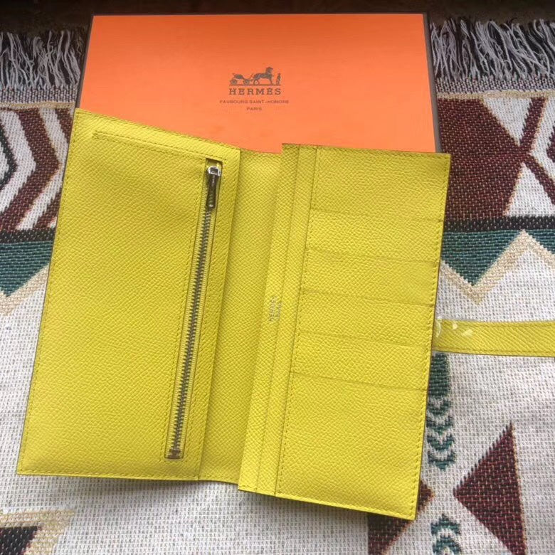 Béarn Long Wallet Epsom Leather