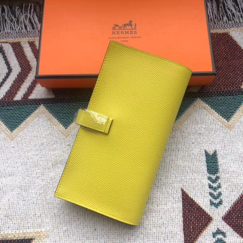 Béarn Long Wallet Epsom Leather
