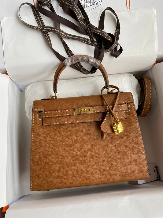 Kelly 25 Epsom Leather Bag