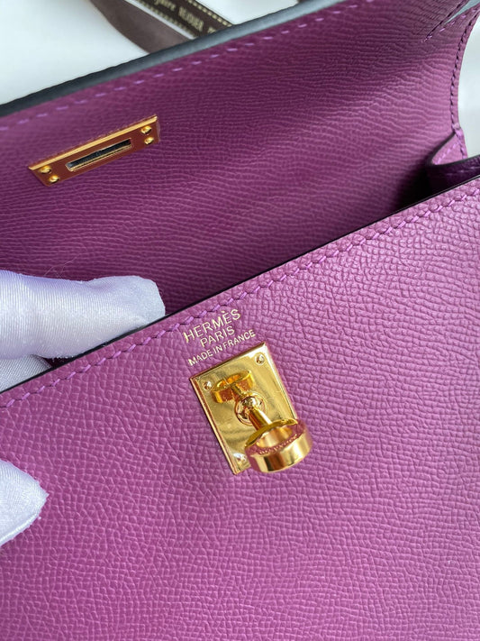 Kelly 25 Epsom Leather Bag