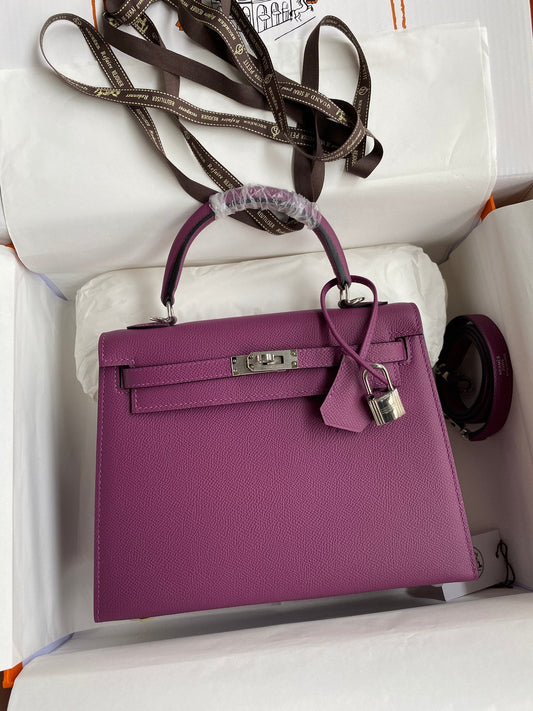 Kelly 25 Epsom Leather Bag