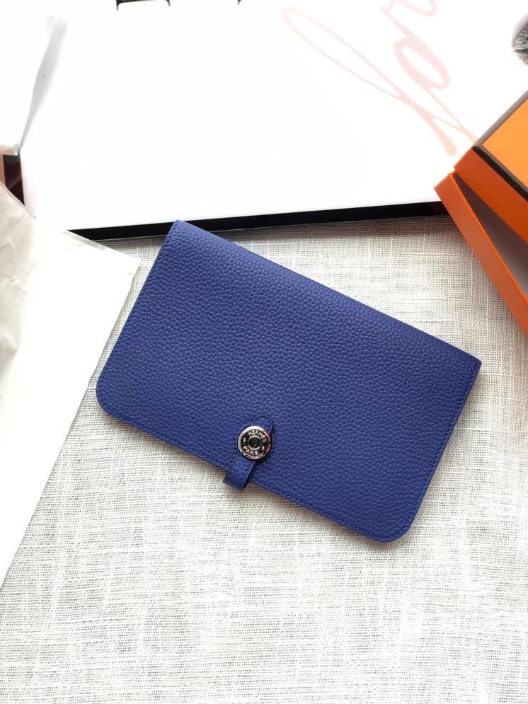 Dogon Long Wallet Togo Leather