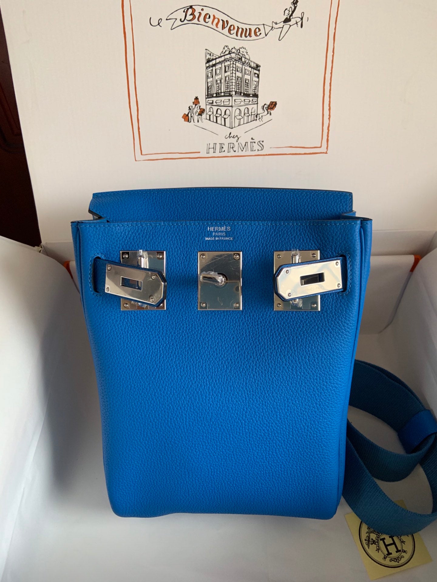 HAC à Dos Backpack 18cm Togo Leather