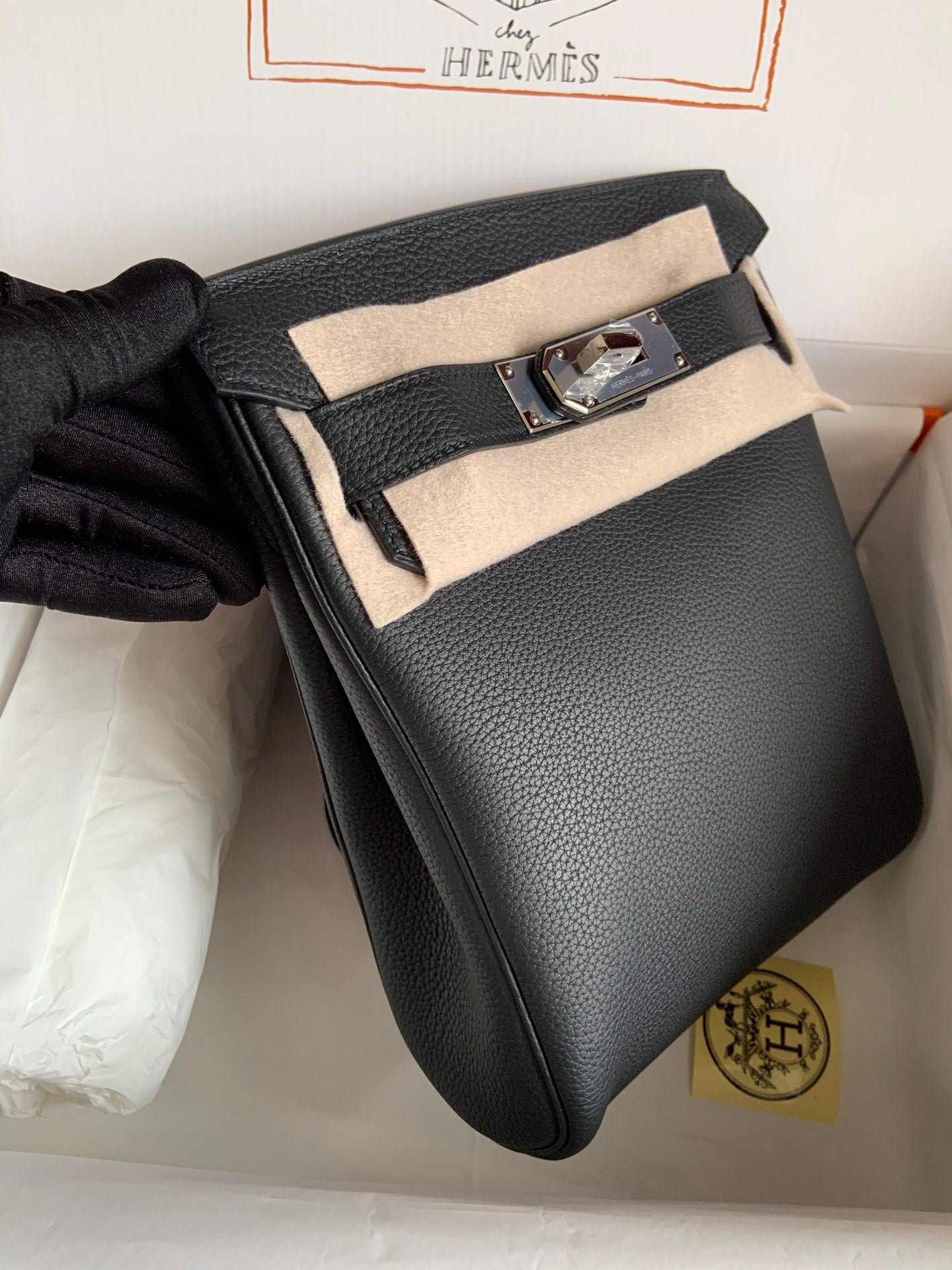 HAC à Dos Backpack 18cm Togo Leather