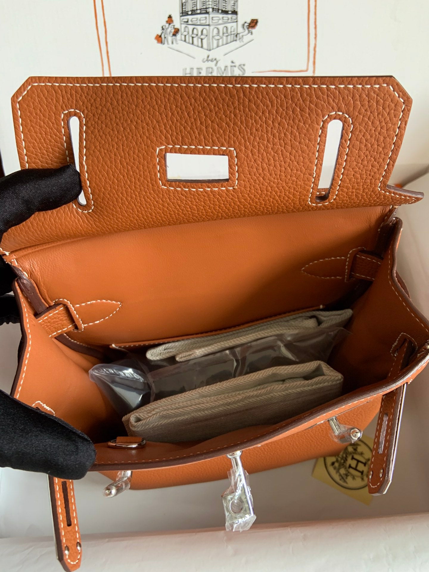 HAC à Dos Backpack 18cm Togo Leather