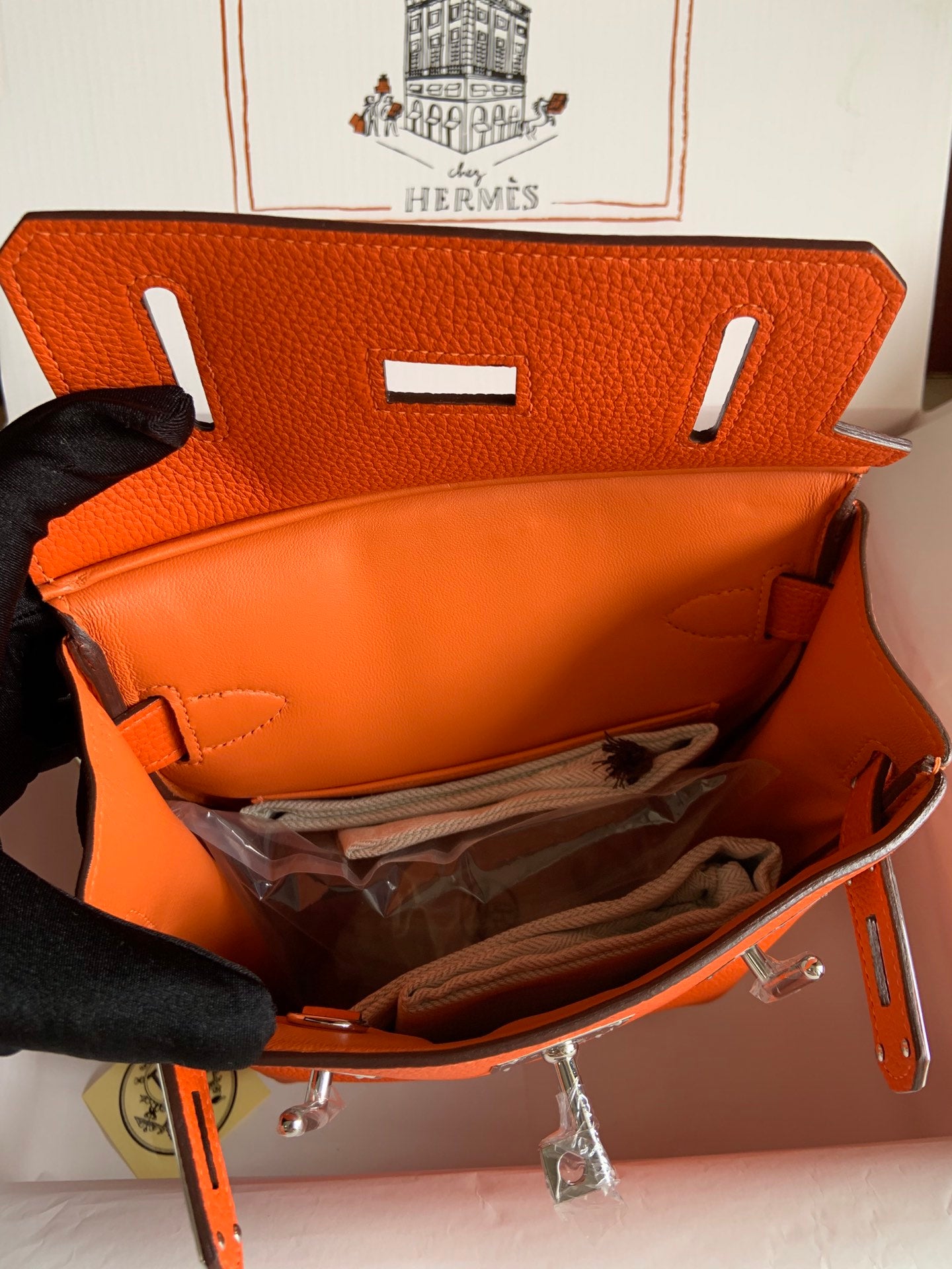 HAC à Dos Backpack 18cm Togo Leather