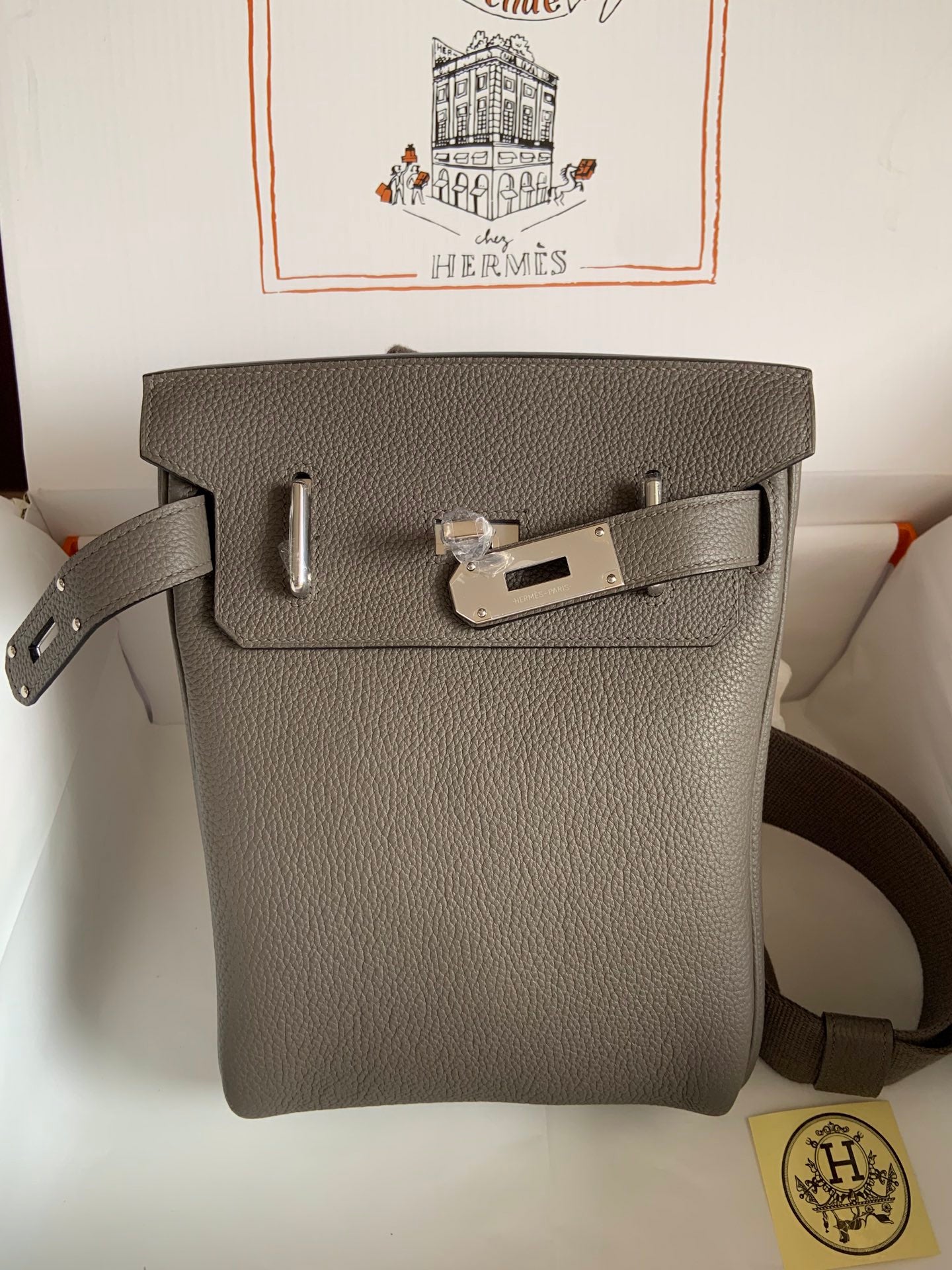 HAC à Dos Backpack 18cm Togo Leather
