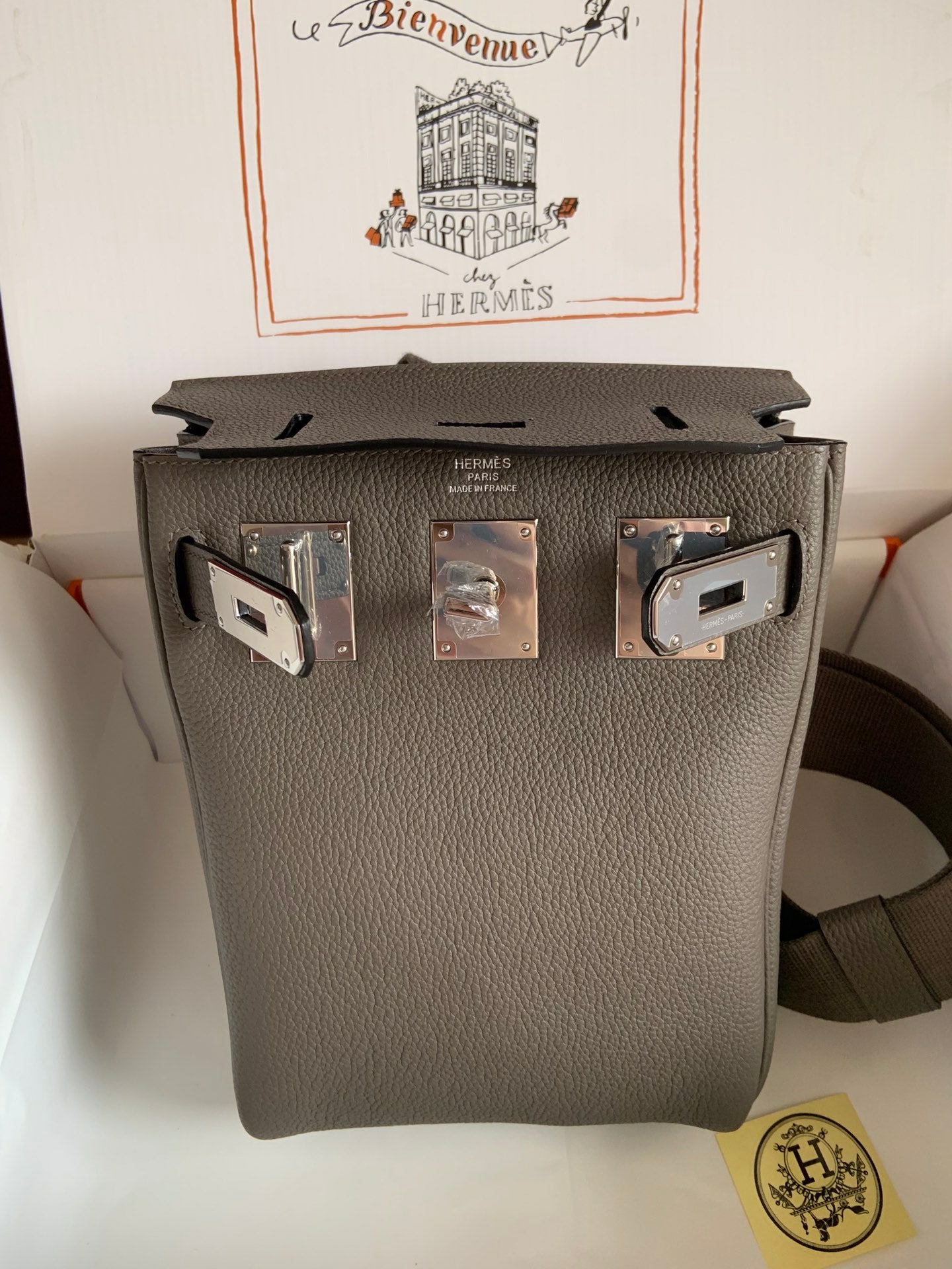 HAC à Dos Backpack 18cm Togo Leather