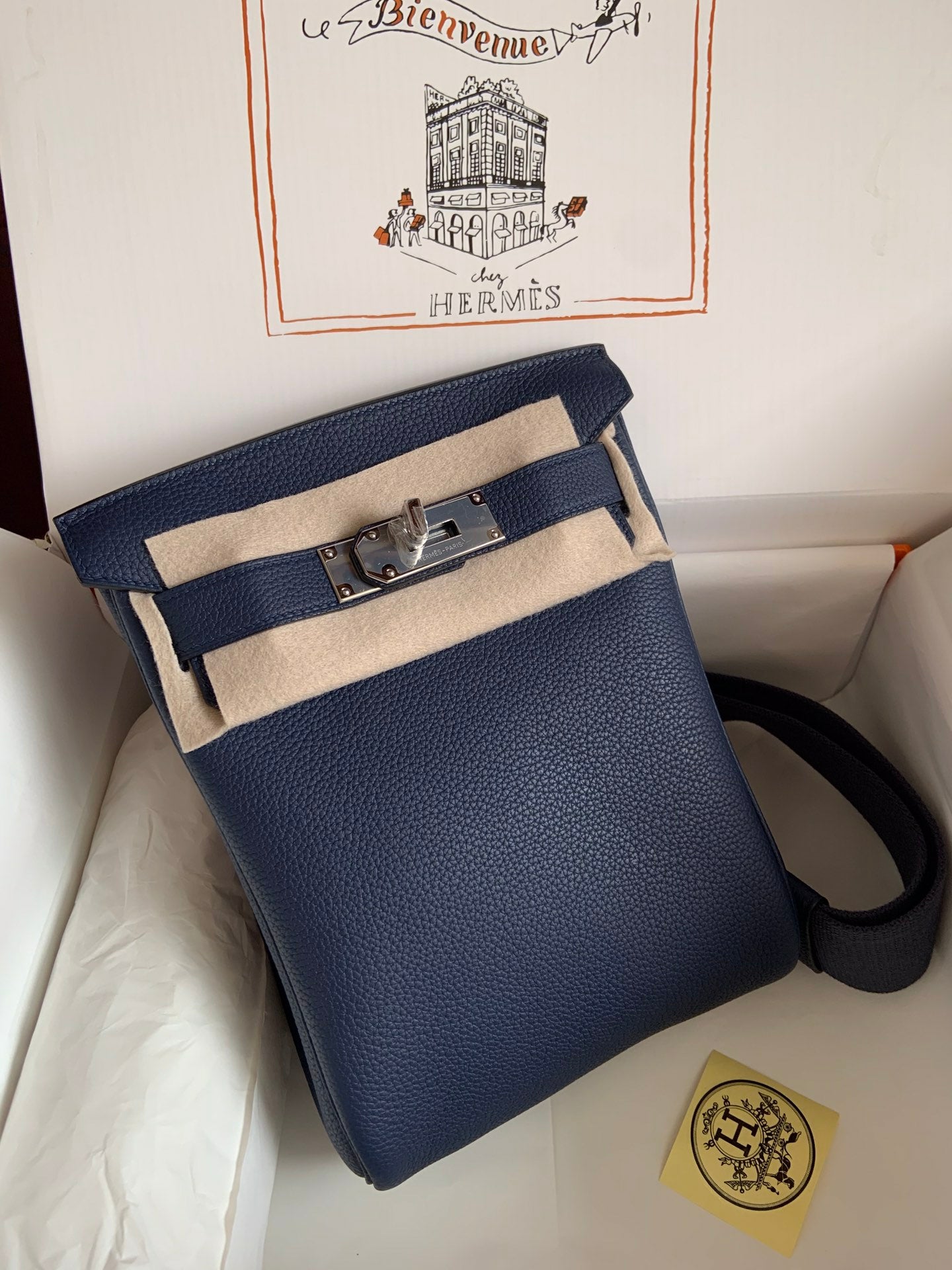 HAC à Dos Backpack 18cm Togo Leather