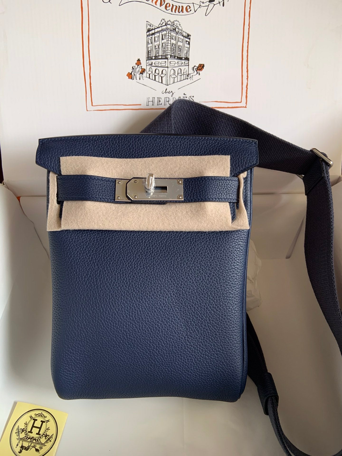 HAC à Dos Backpack 18cm Togo Leather