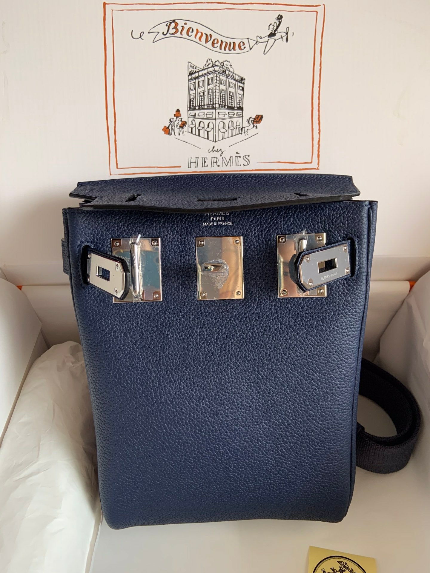 HAC à Dos Backpack 18cm Togo Leather
