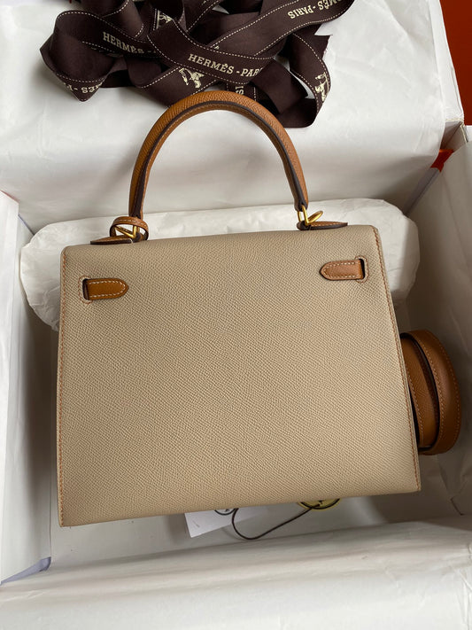 Kelly 25cm Epsom Leather Bag