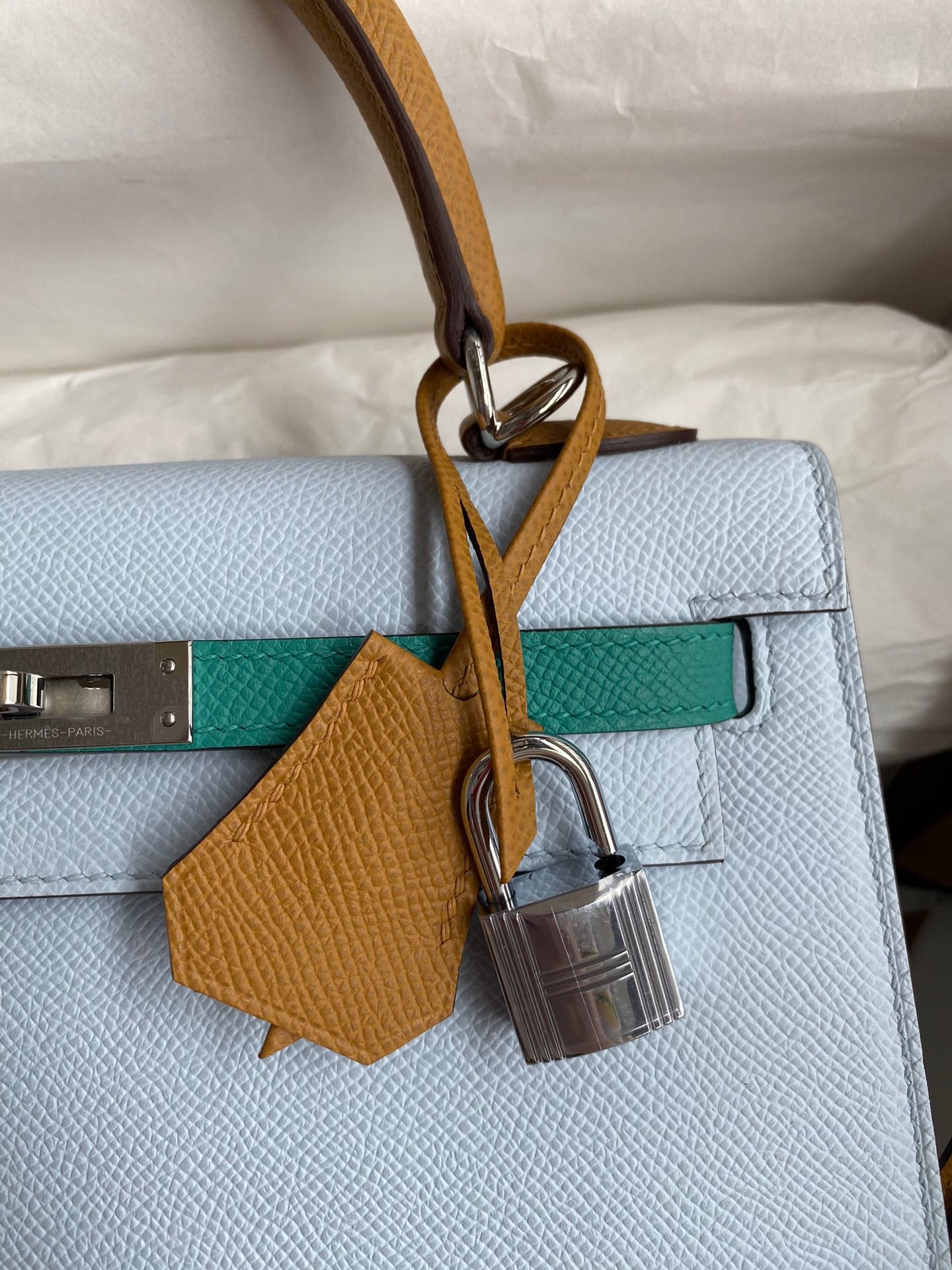 Kelly 25cm Epsom Leather Bag