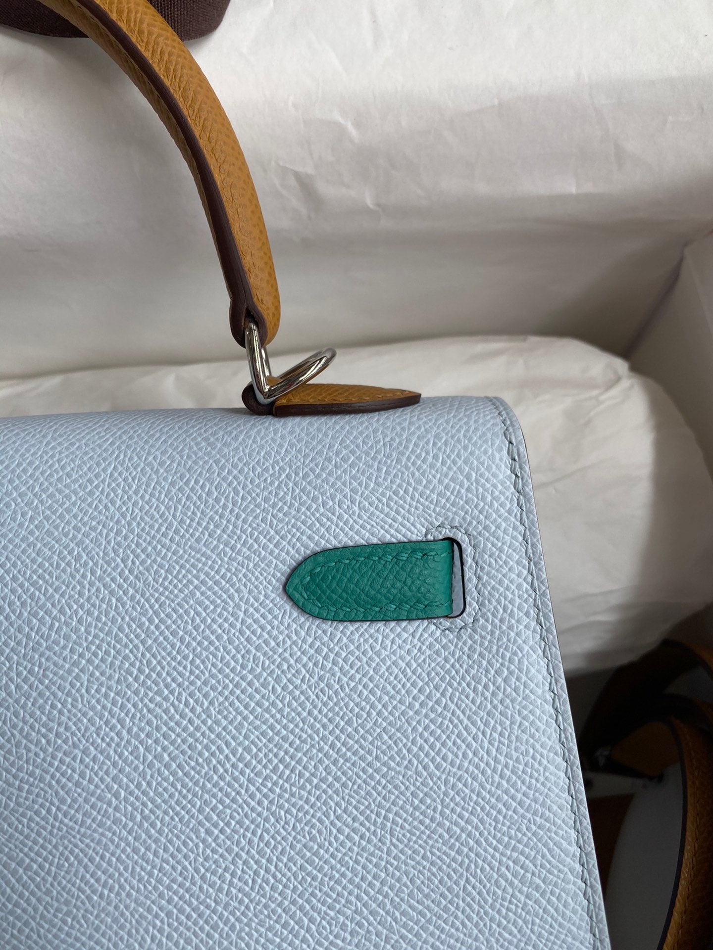 Kelly 25cm Epsom Leather Bag