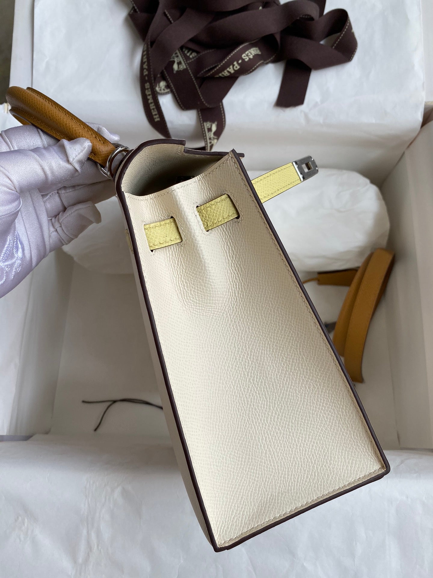 Kelly 25cm Epsom Leather Bag