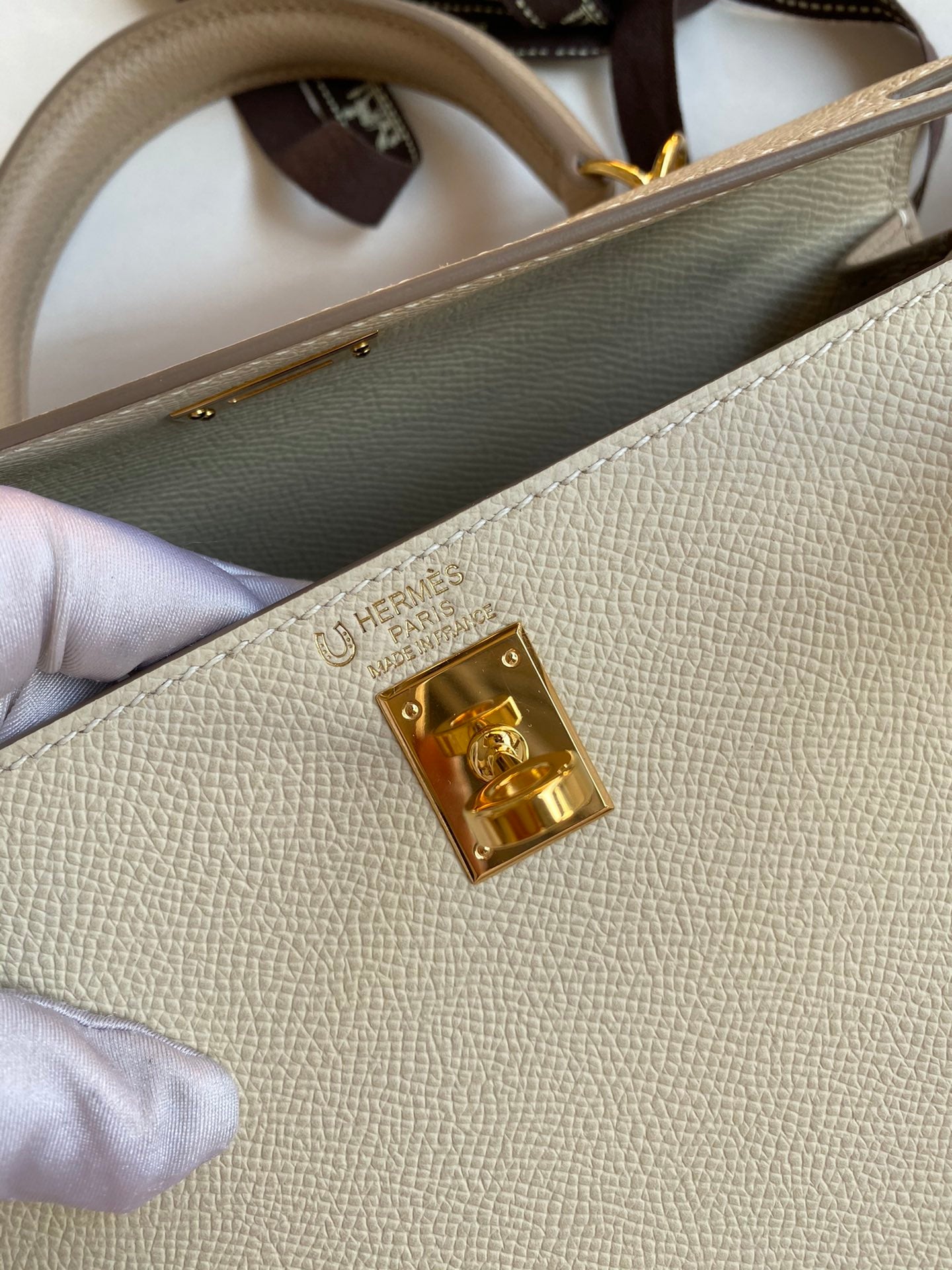 Kelly 25cm Epsom Leather Bag