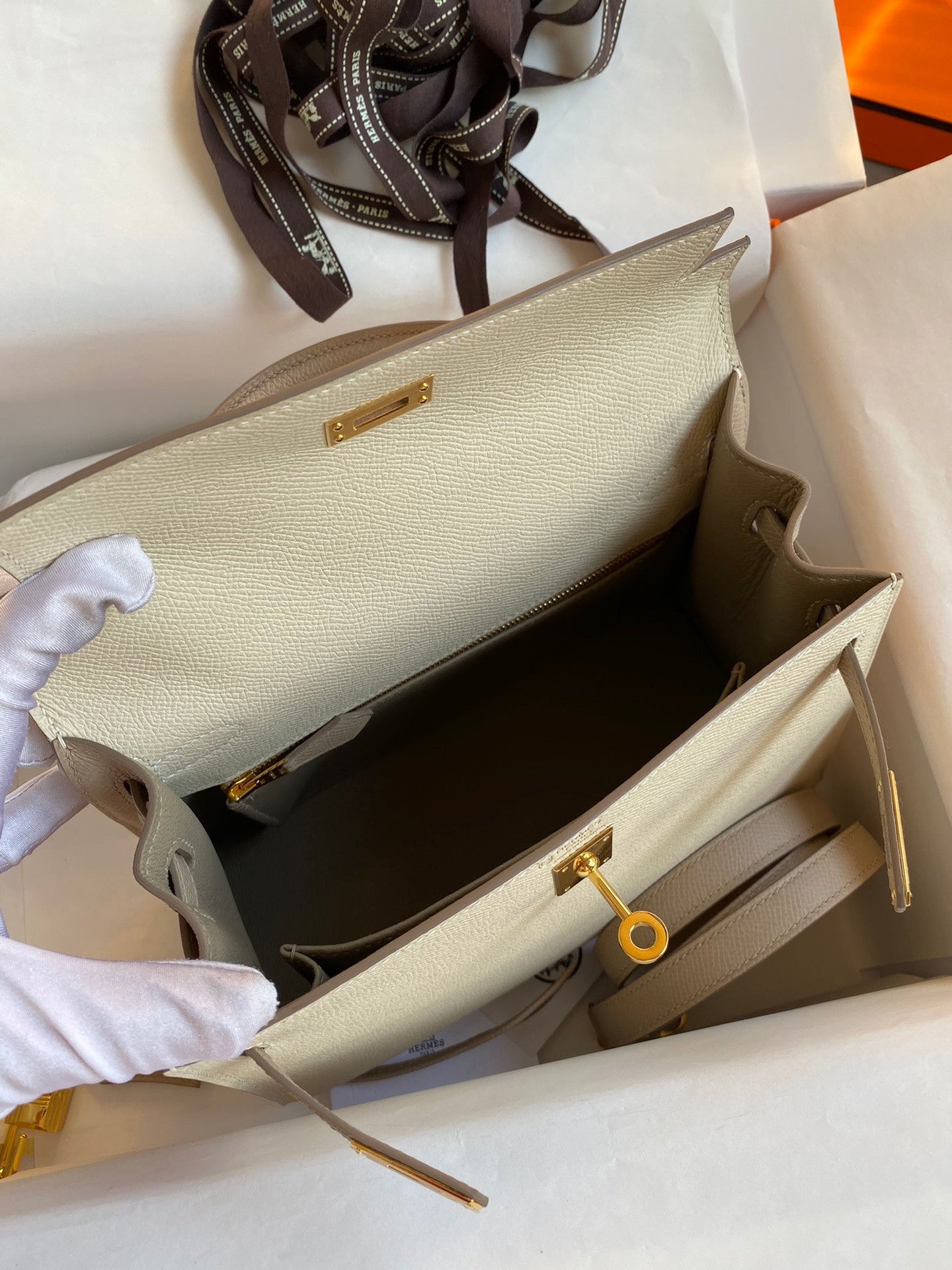 Kelly 25cm Epsom Leather Bag
