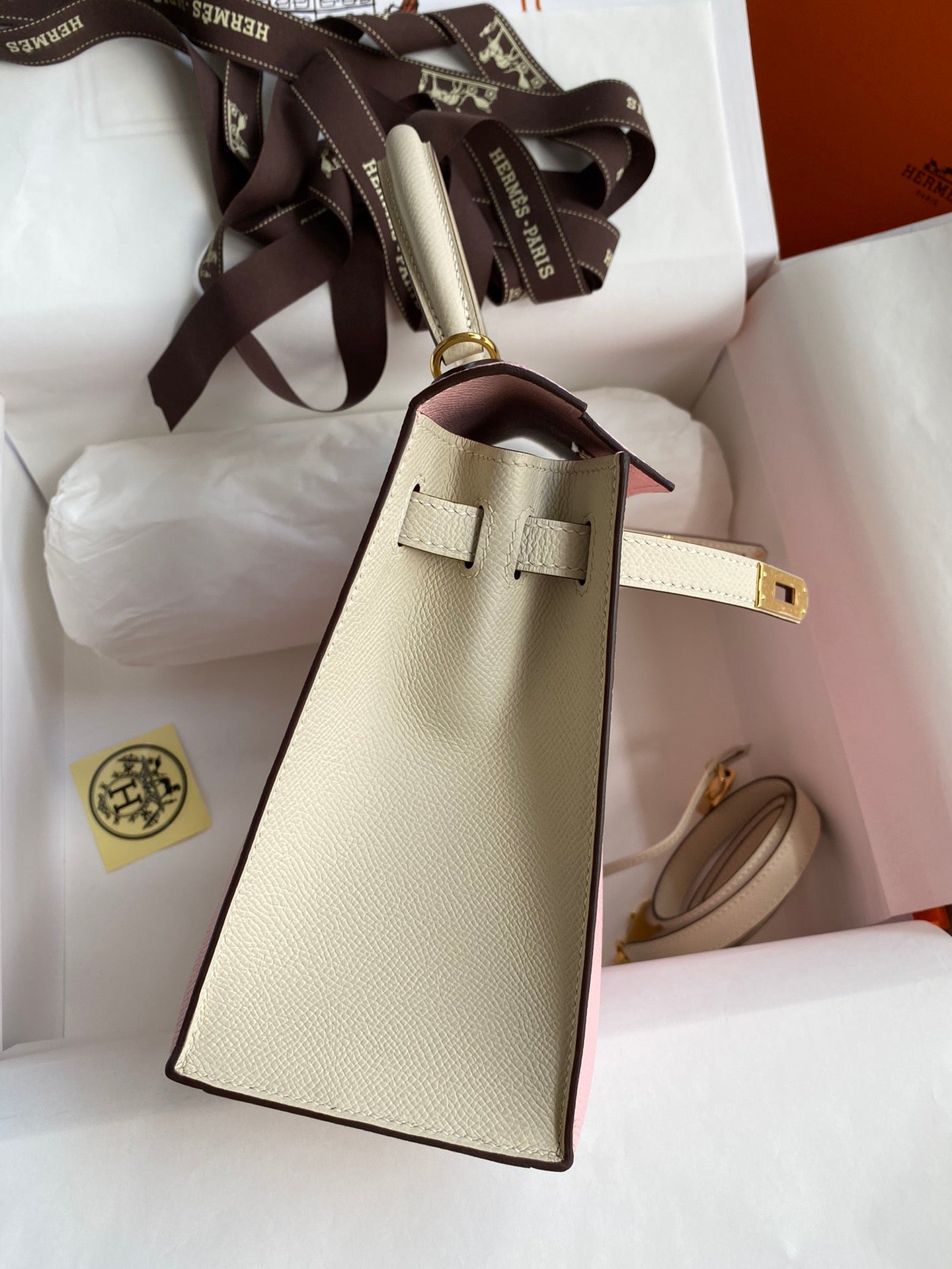 Kelly 25cm Epsom Leather Bag