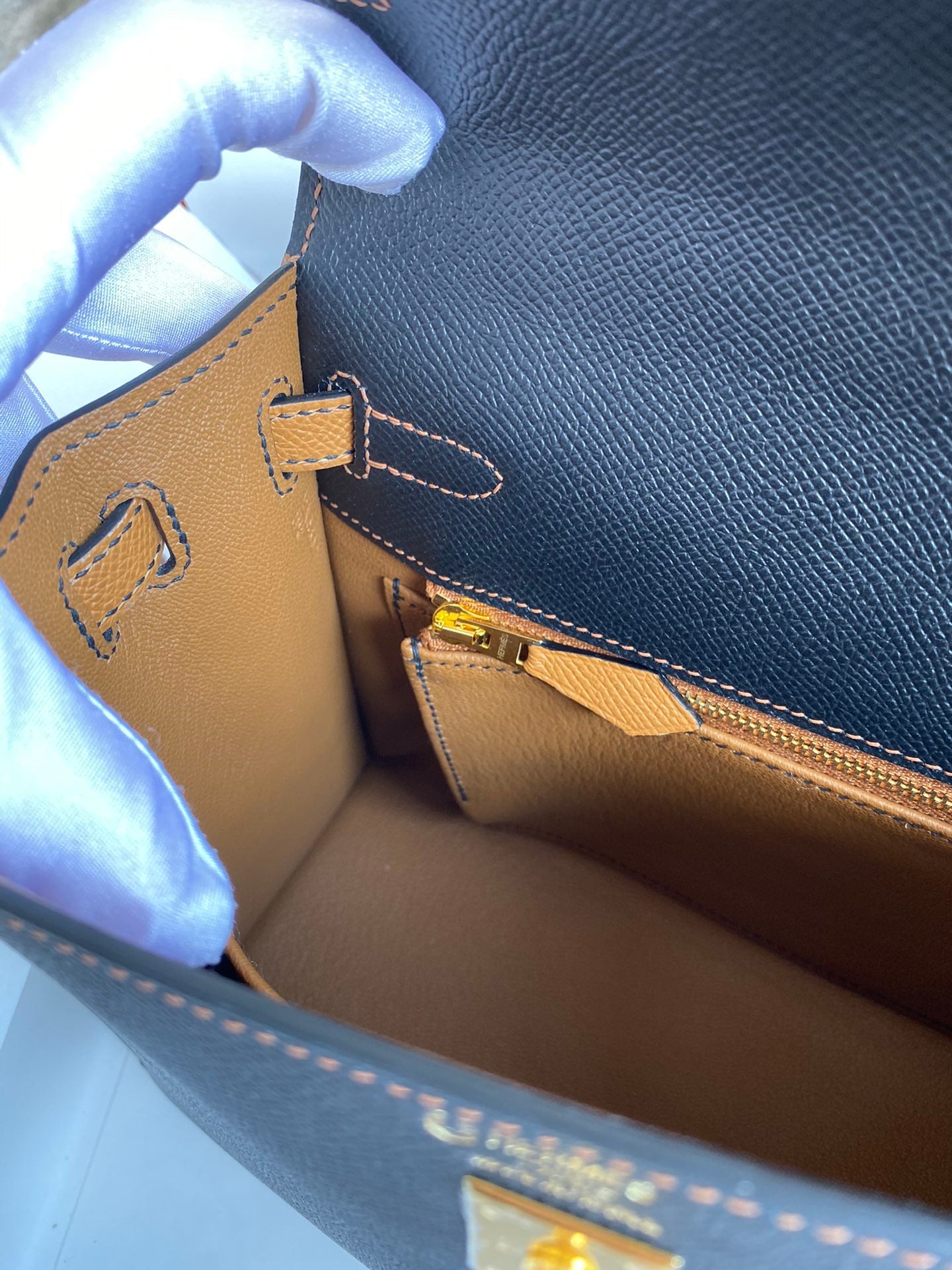 Kelly 25cm Epsom Leather Bag