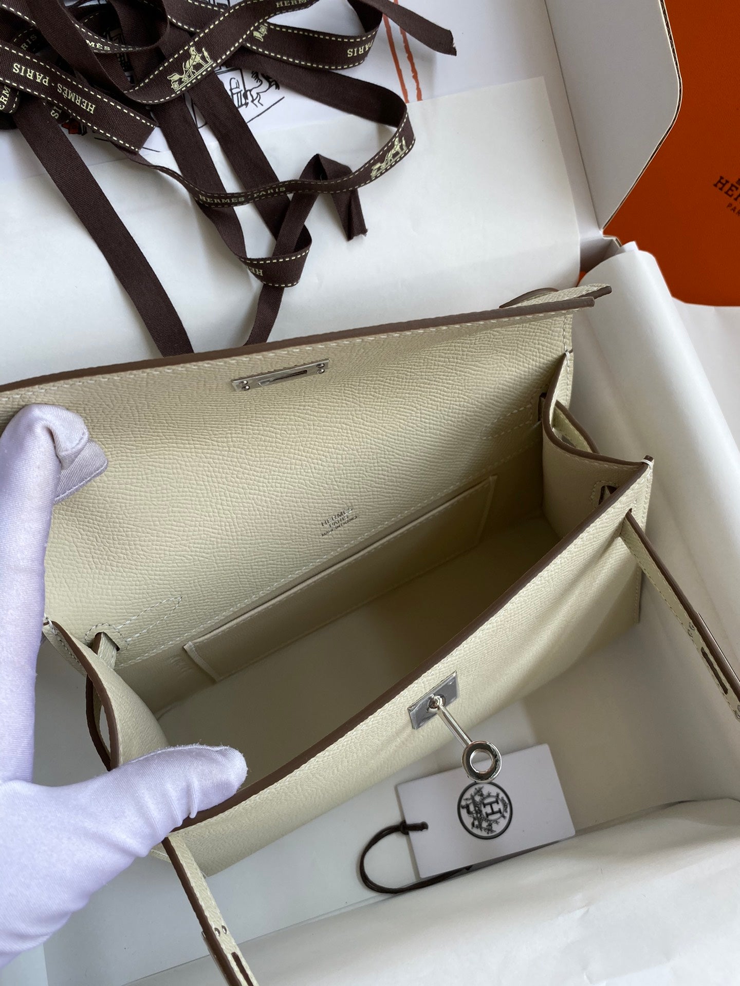 Mini Kelly 22cm Epsom Leather Handbag