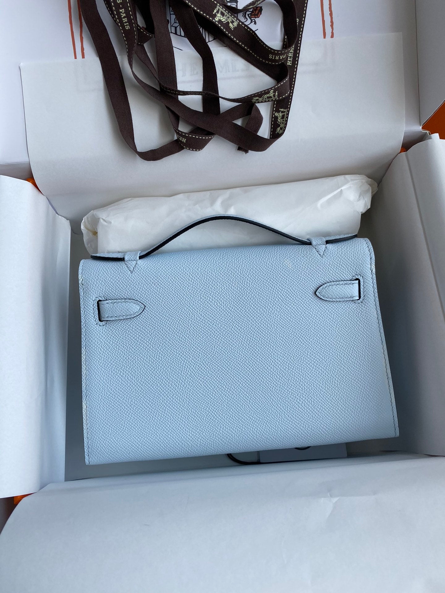 Mini Kelly 22cm Epsom Leather Handbag