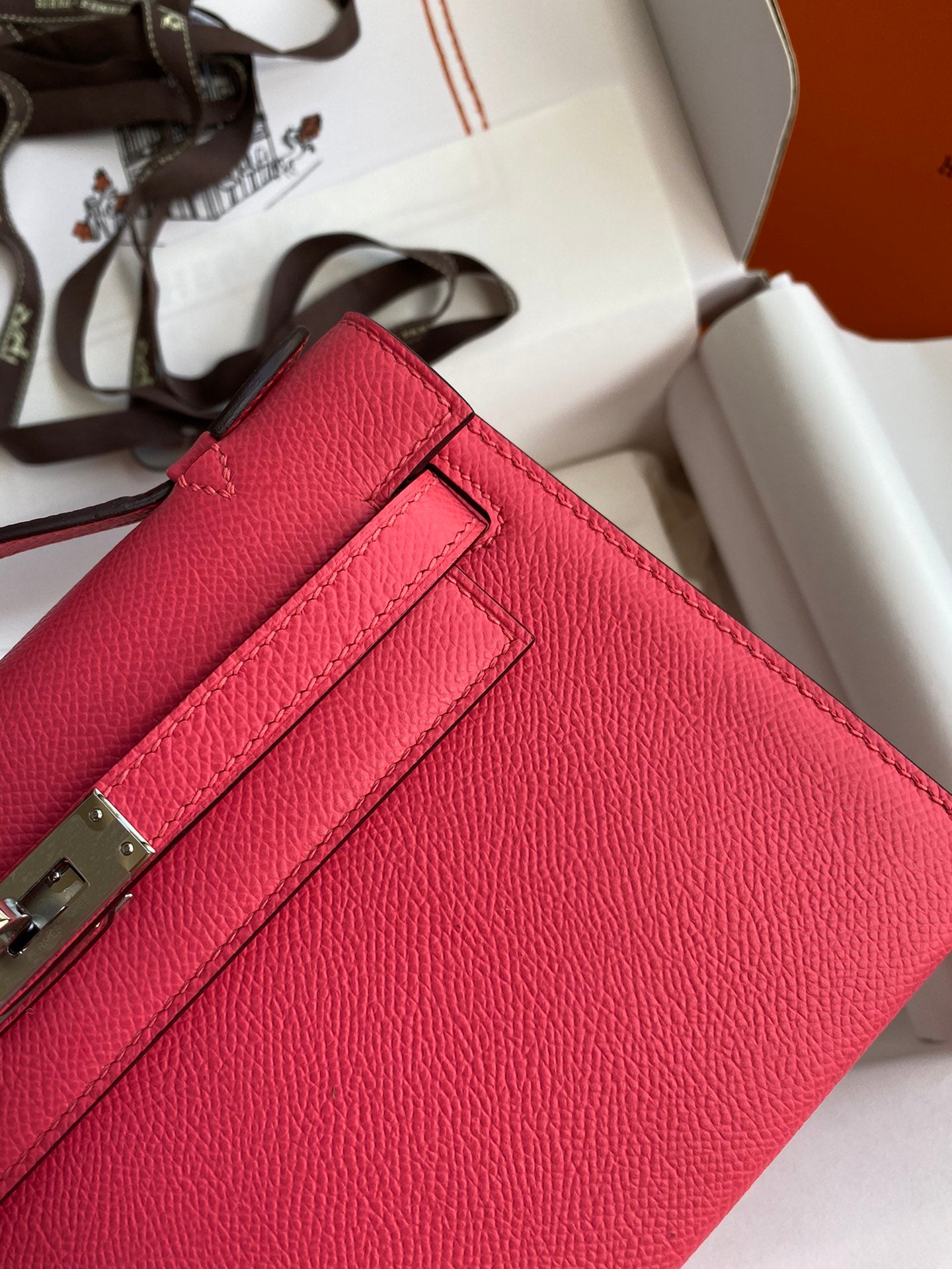 Mini Kelly 22cm Epsom Leather Handbag