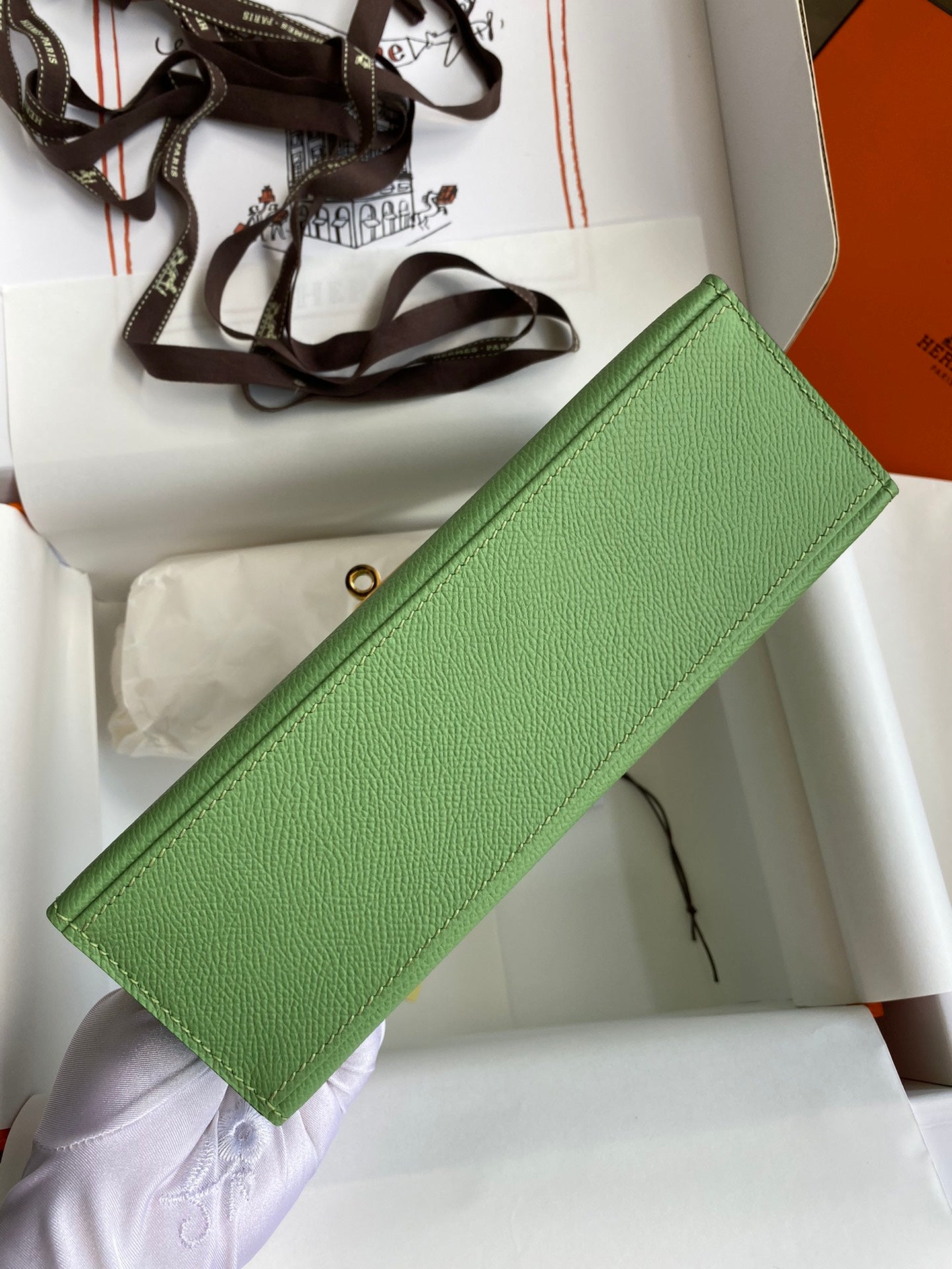 Mini Kelly 22cm Epsom Leather Handbag
