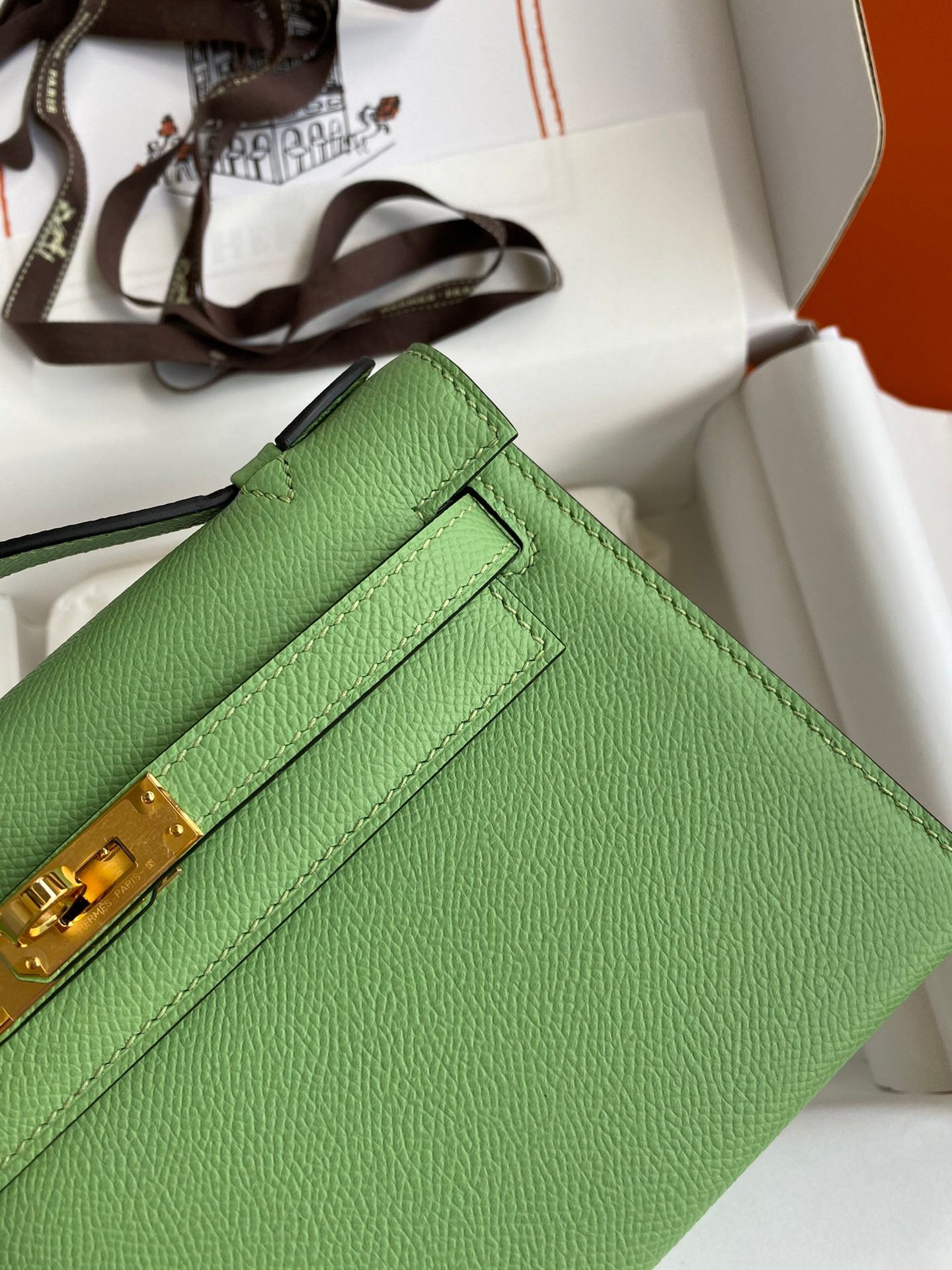 Mini Kelly 22cm Epsom Leather Handbag