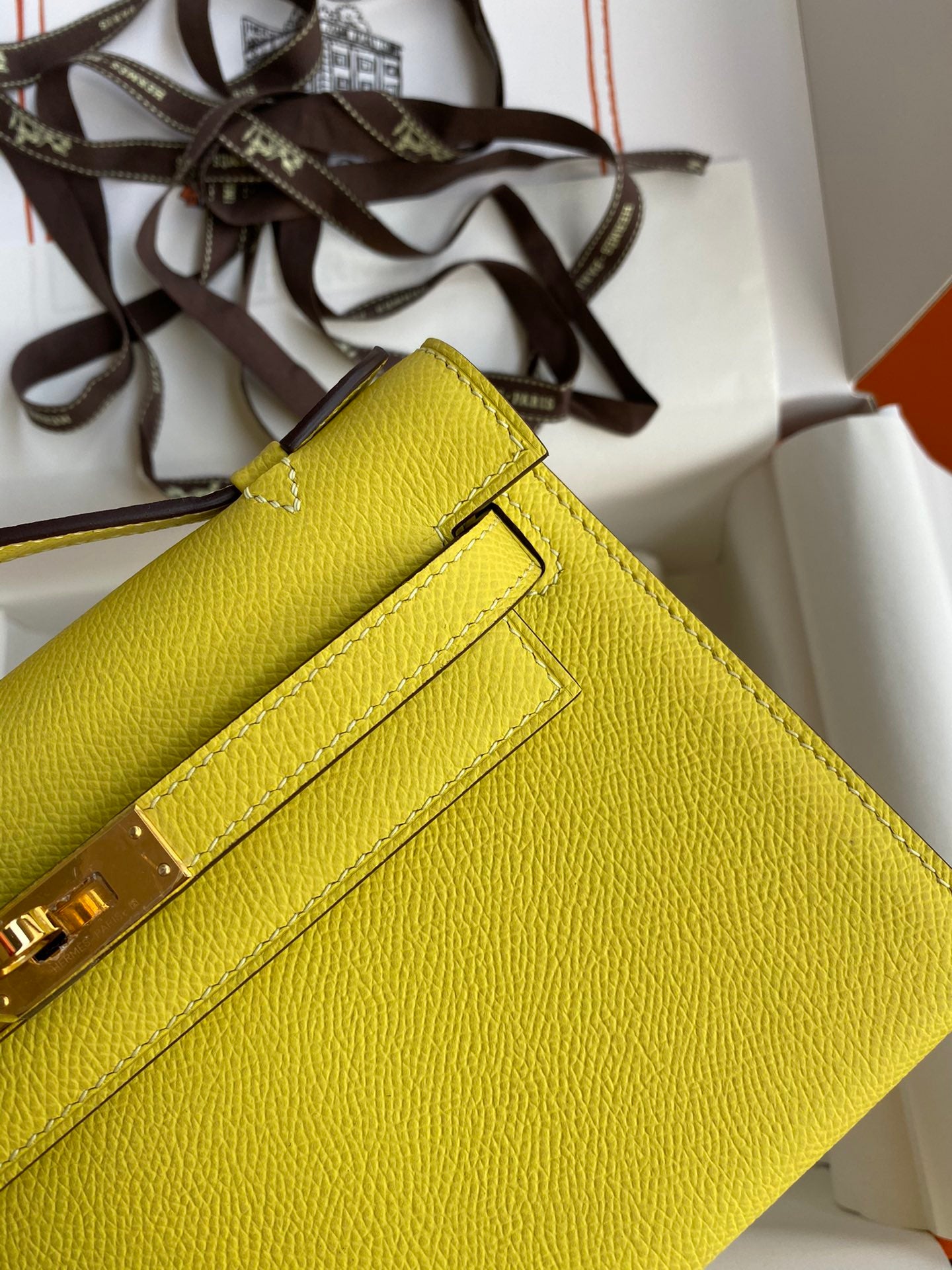 Mini Kelly 22cm Epsom Leather Handbag
