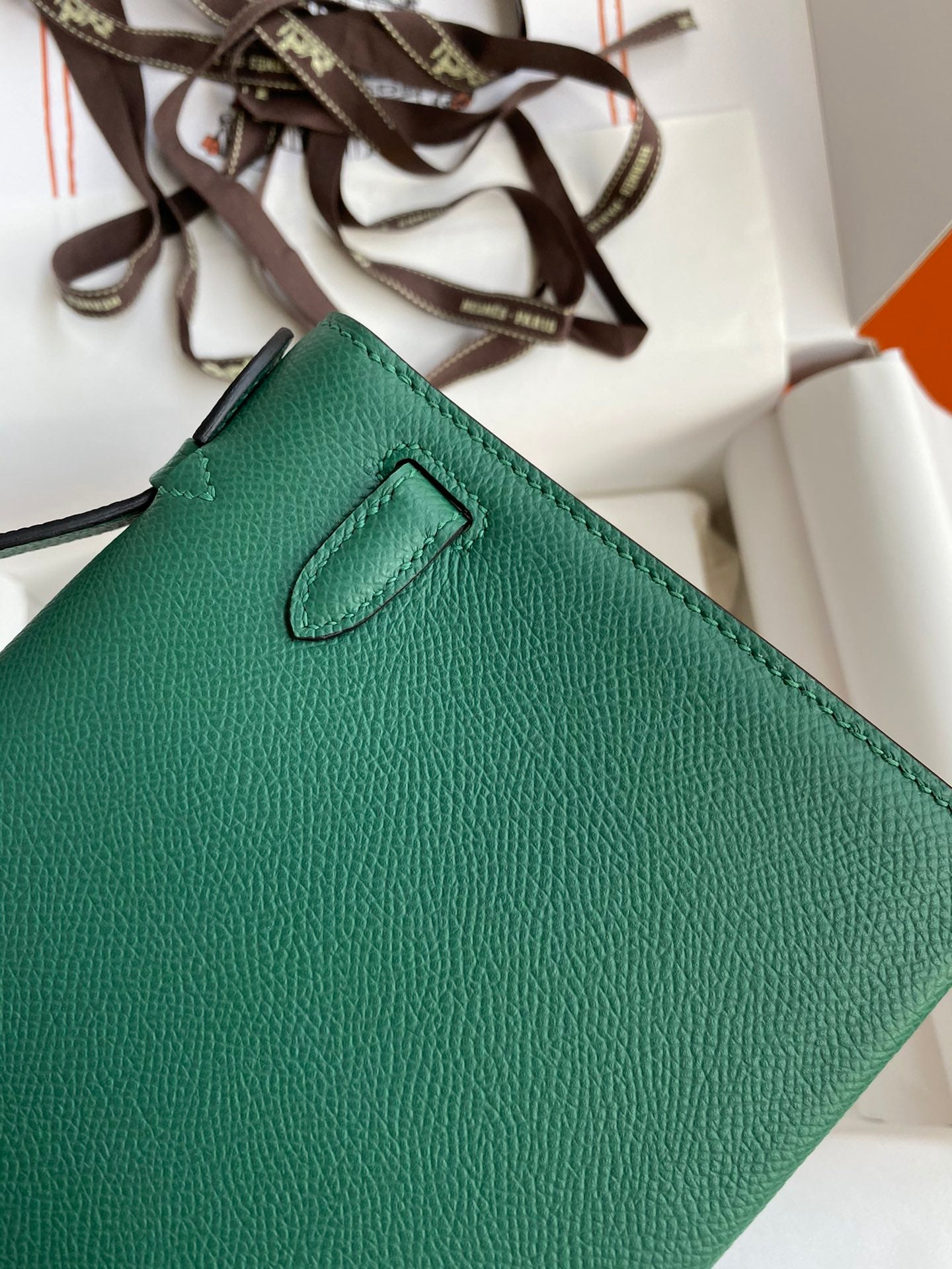 Mini Kelly 22cm Epsom Leather Handbag