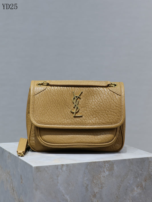 Niki Medium Grained Leather Bag