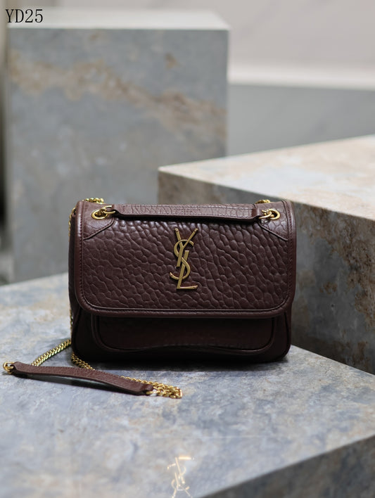 Niki Medium Grained Leather Bag