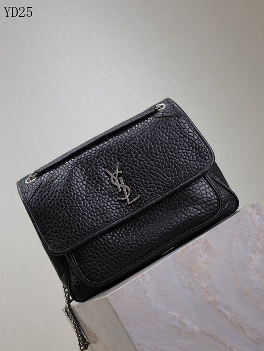 Niki Medium Grained Leather Bag