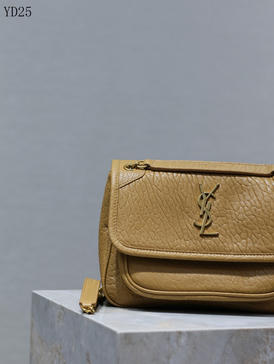 Niki Medium Grained Leather Bag