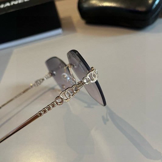 Luxury Rimless Sunglasses