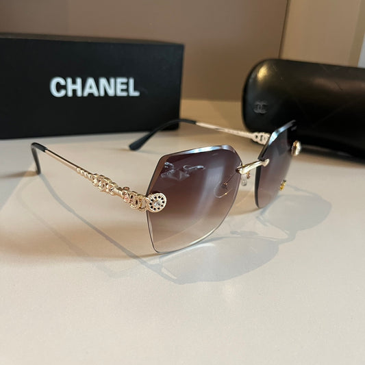 Luxury Rimless Sunglasses