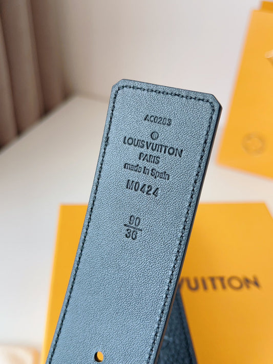 Monogram Leather Belt