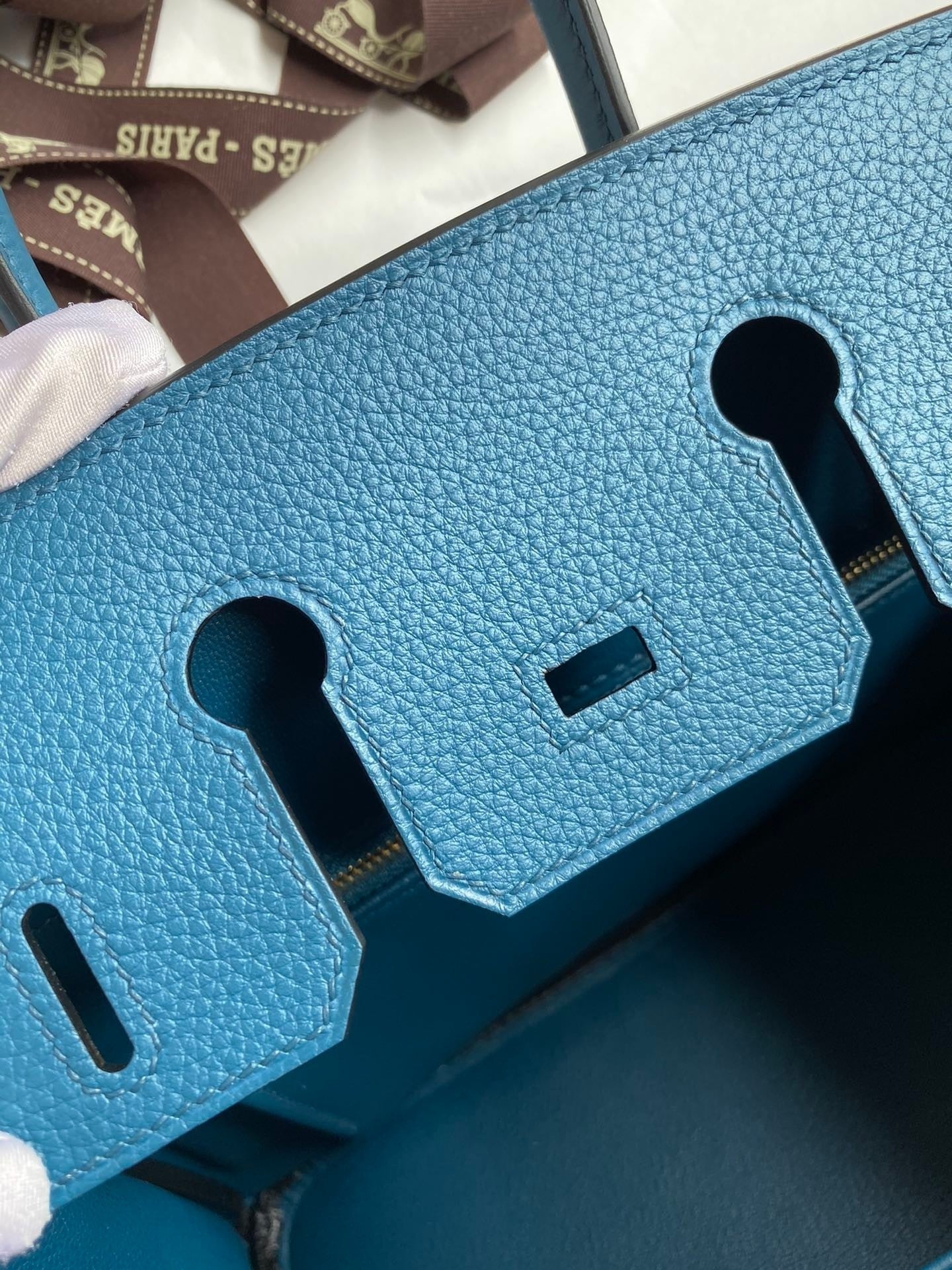 Birkin 25cm Togo Leather Handbag