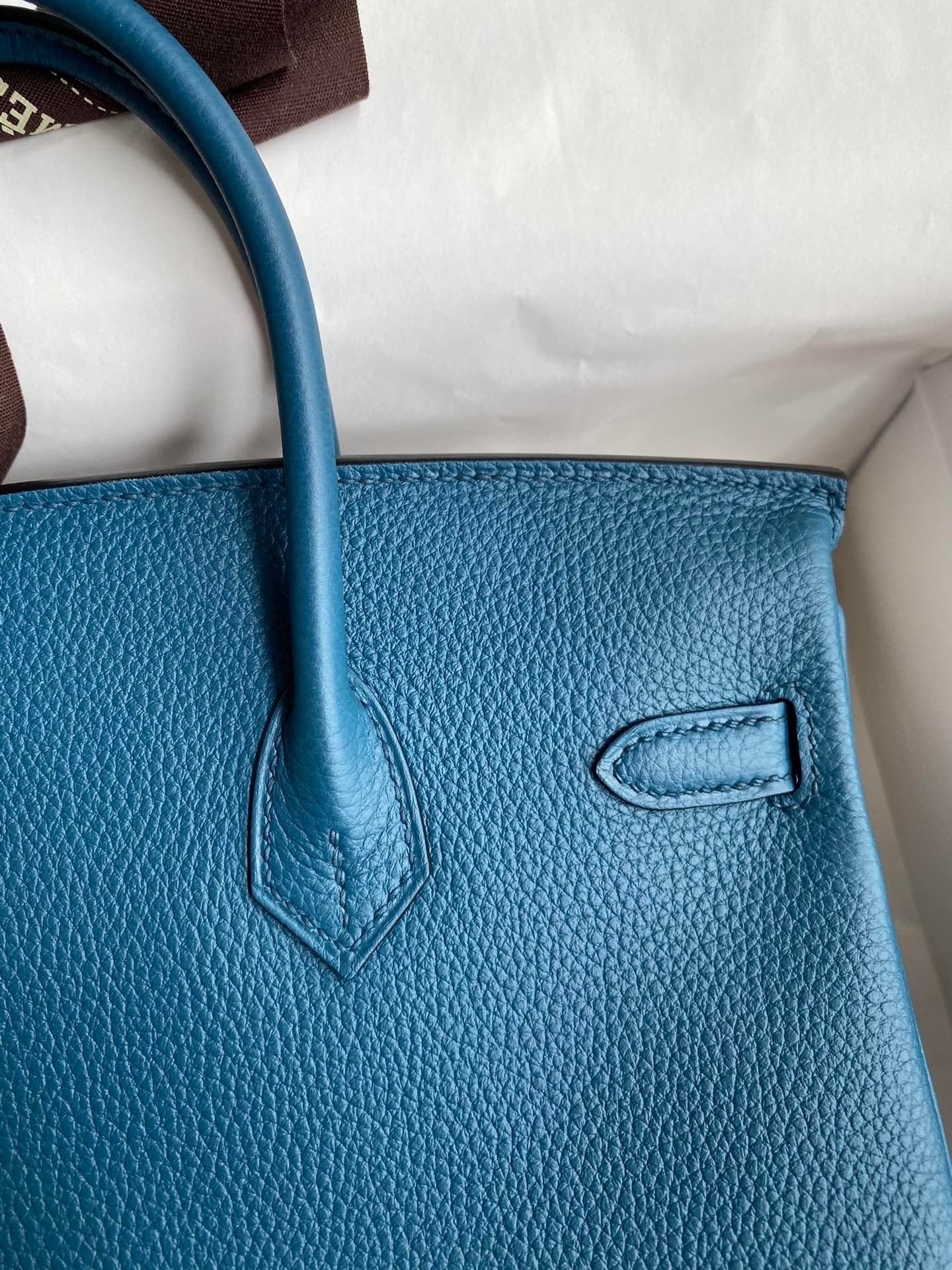 Birkin 25cm Togo Leather Handbag